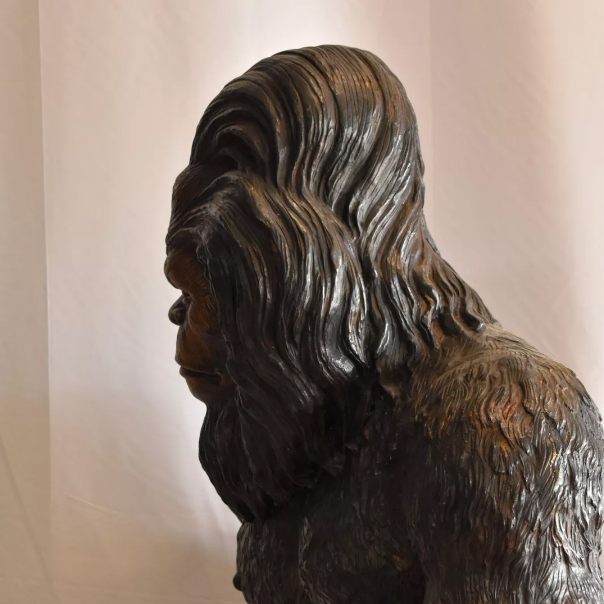 Bronze Bigfoot Statue