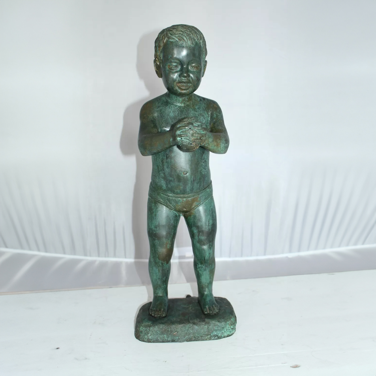 Bronze Little Boy Statue