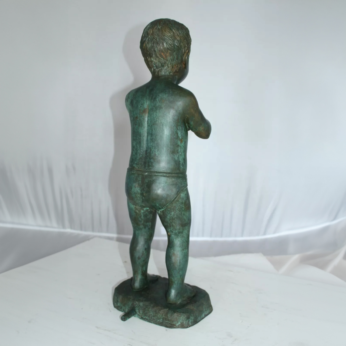 Bronze Little Boy Statue