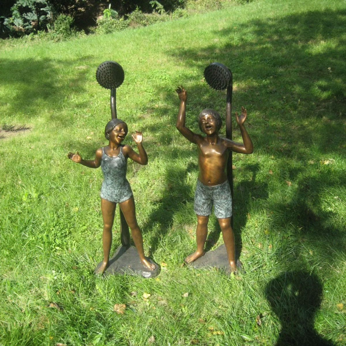 Bronze Splash Pad Kids Fountain