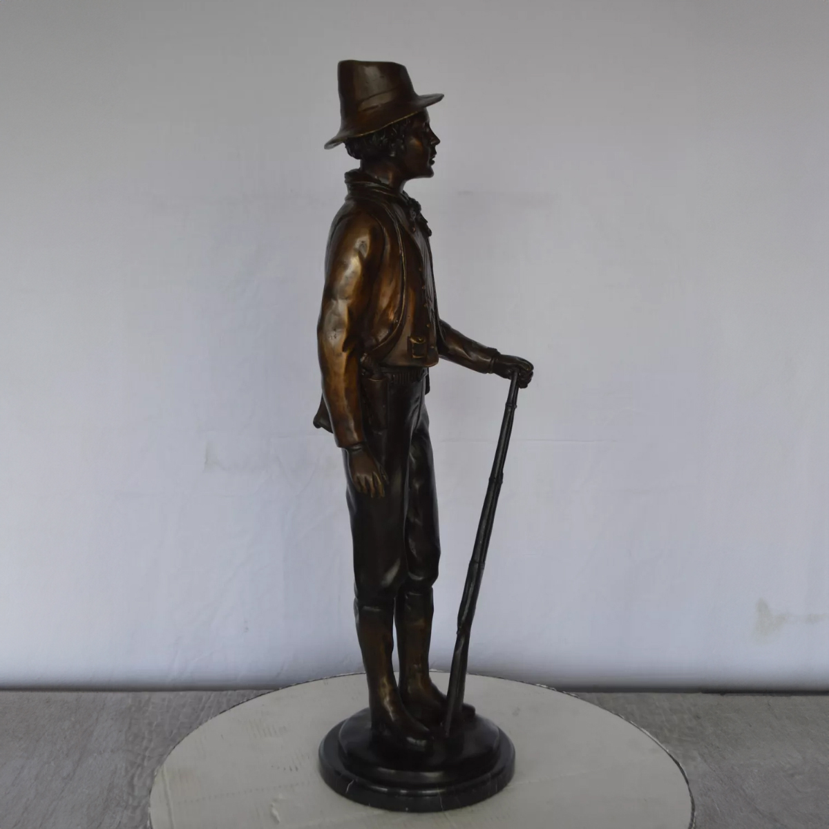 Bronze Statue Cowboy