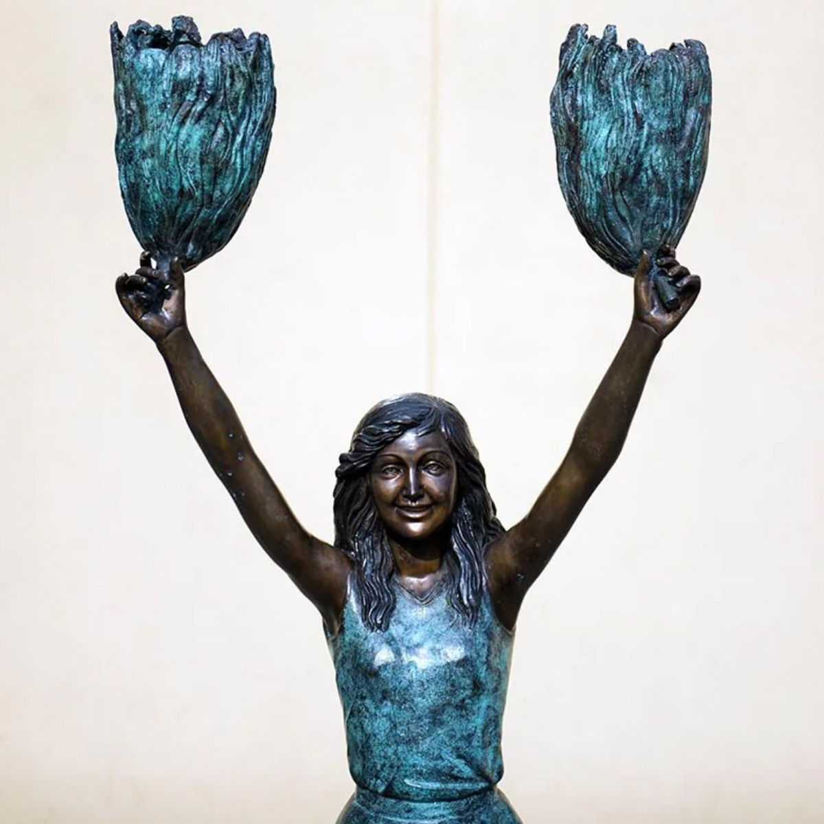 Cheerleader Statue