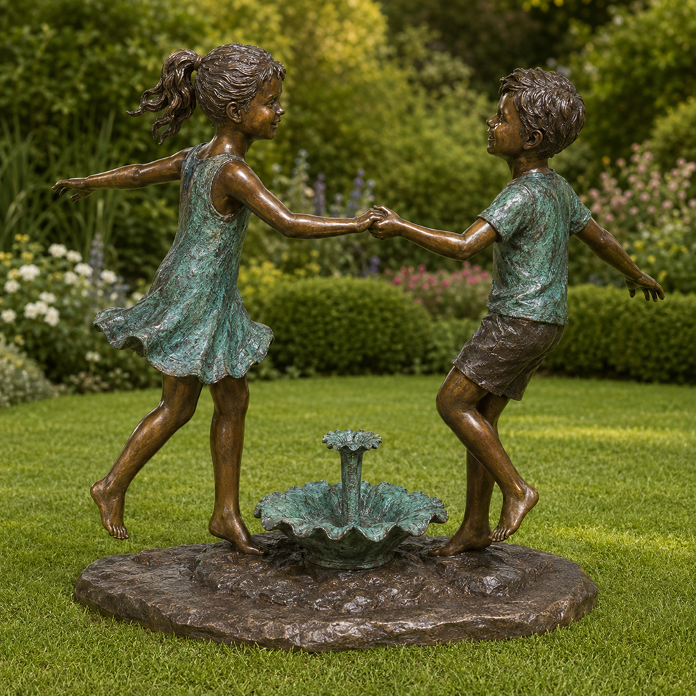 Dancing Boy and Girl Fountain (1)