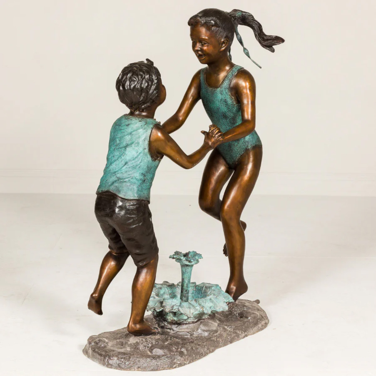 Dancing Boy and Girl Fountain