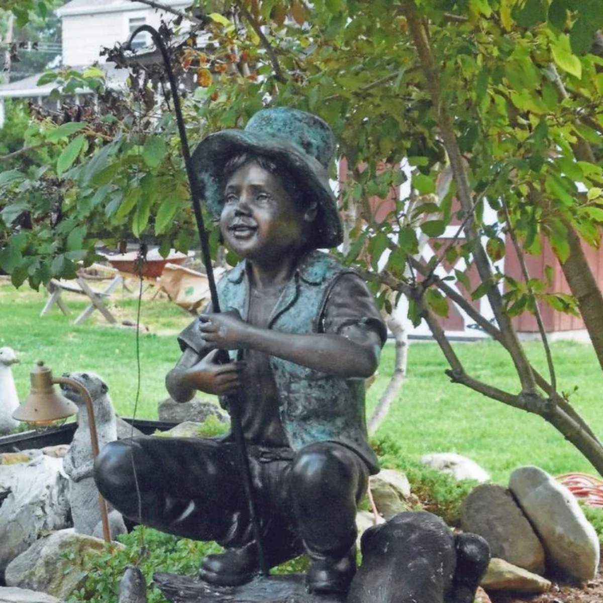 Fisher Boy Statue