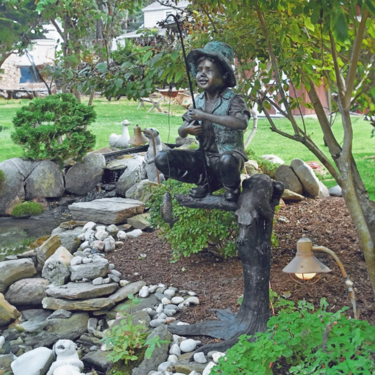 Fisher Boy Statue