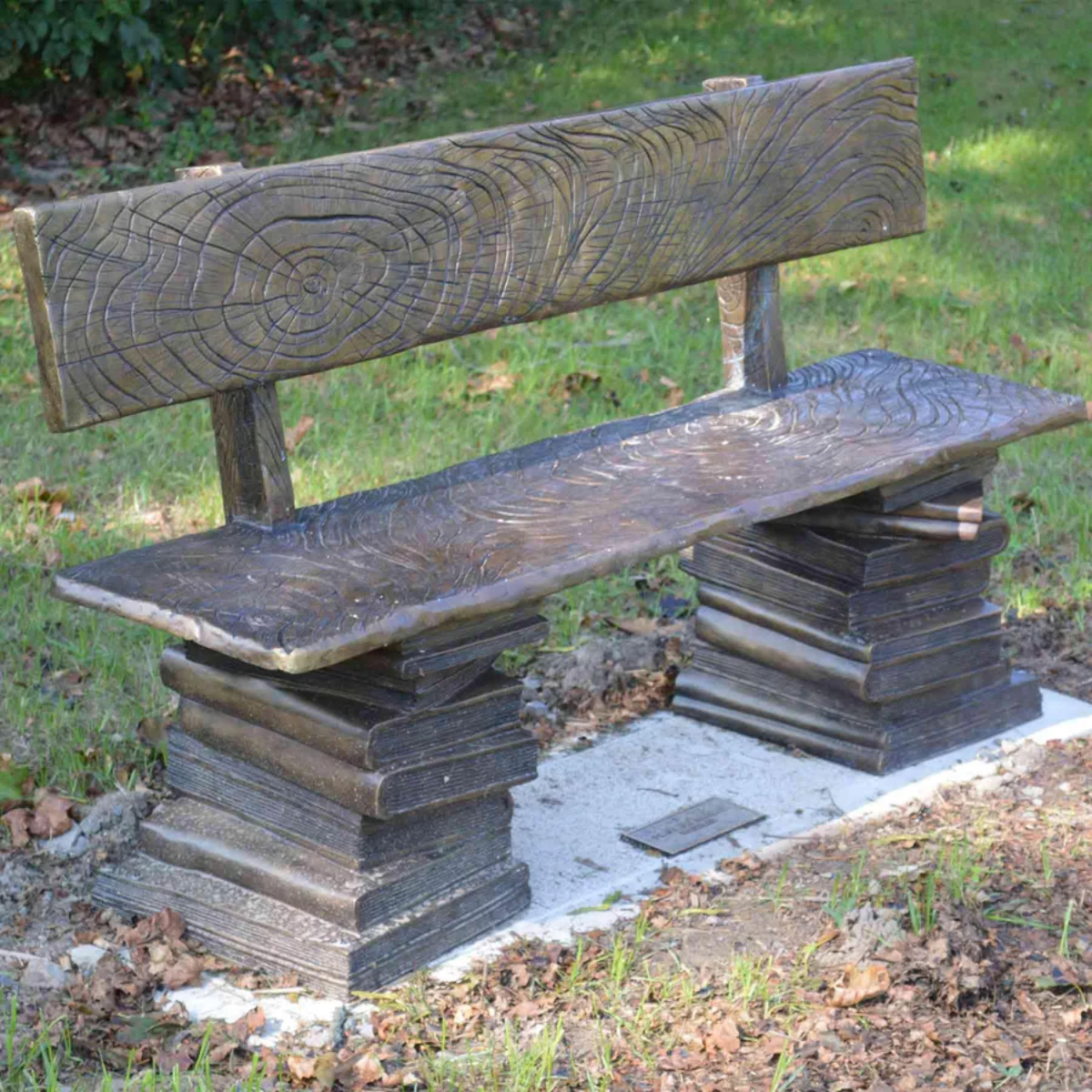 Garden Statue Bench