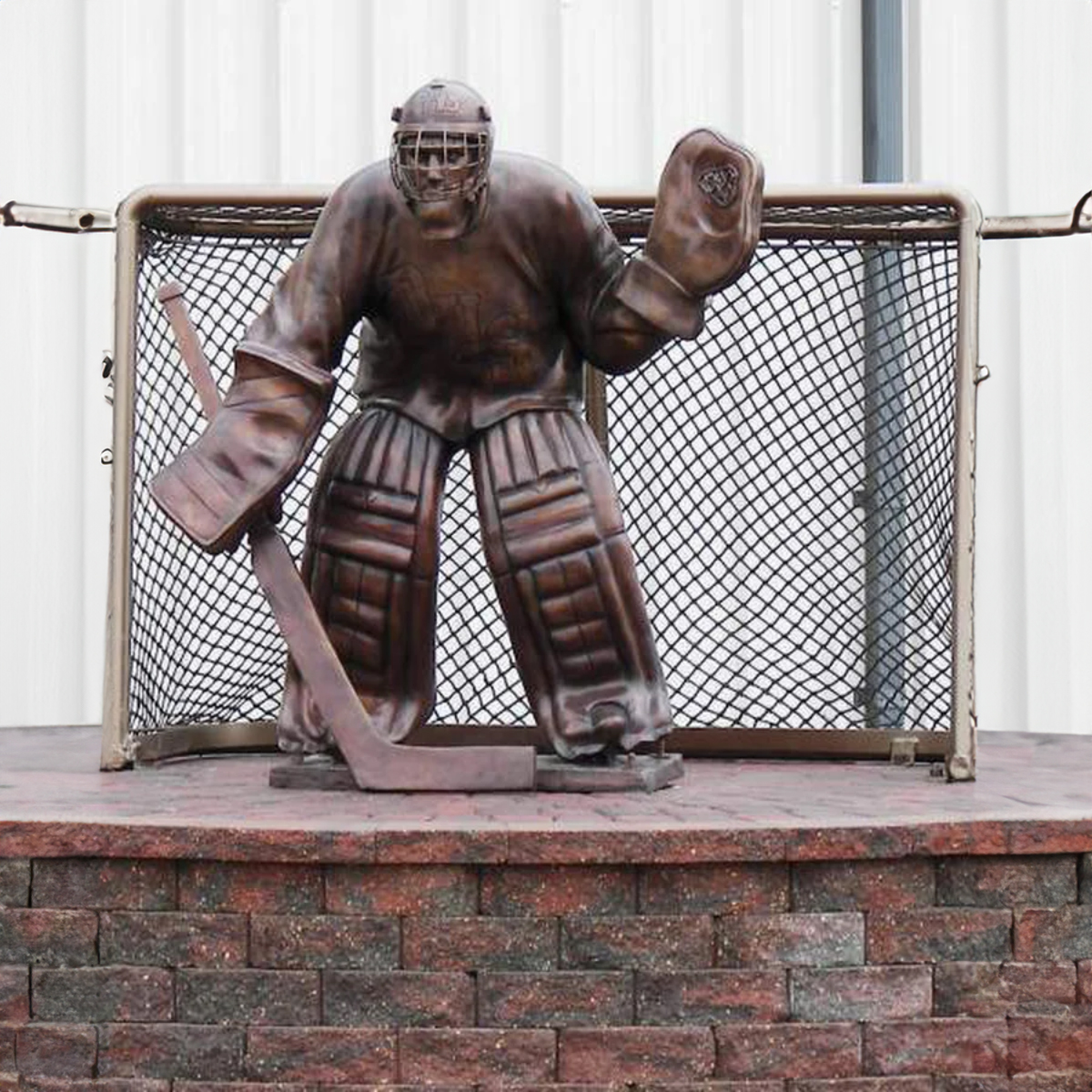 Hockey Goalie Statue