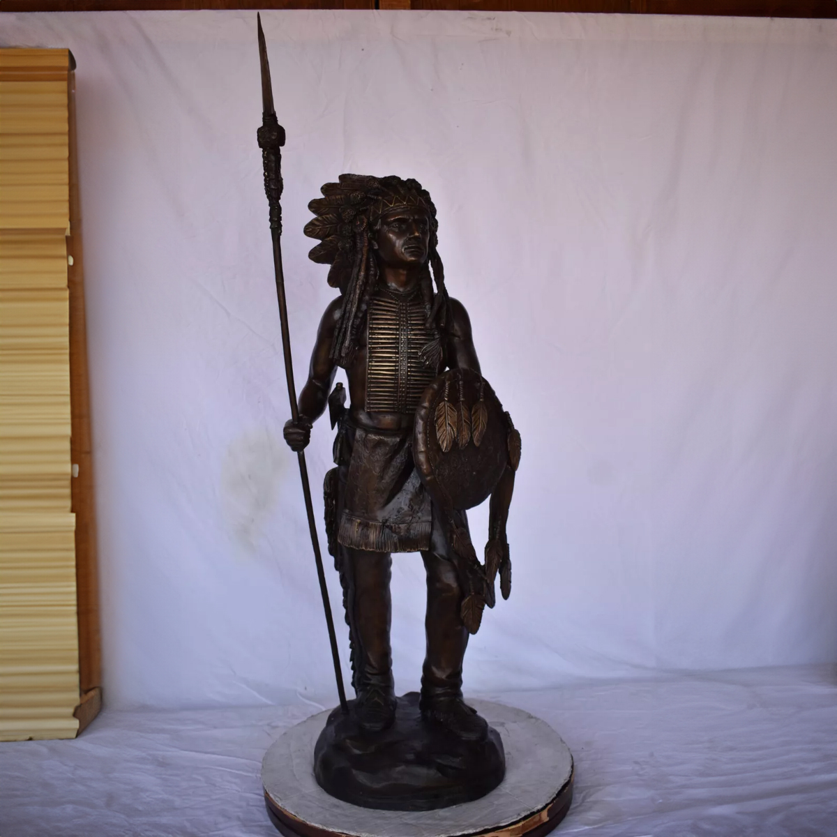 Indian Chief Sculpture