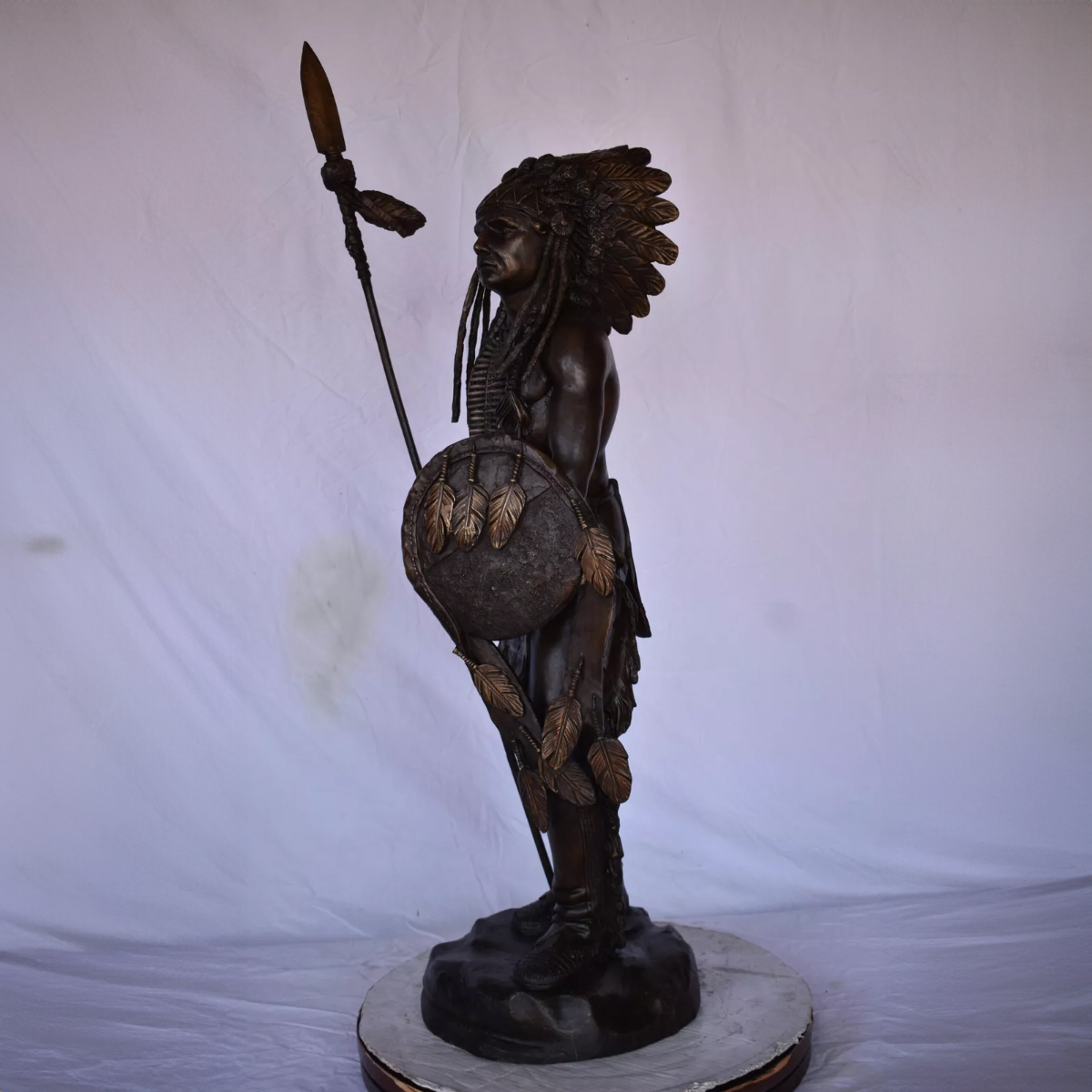 Indian Chief Sculpture