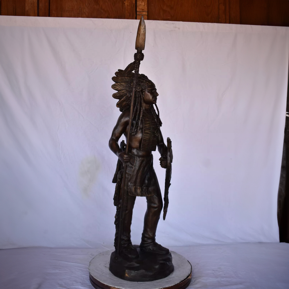 Indian Chief Sculpture