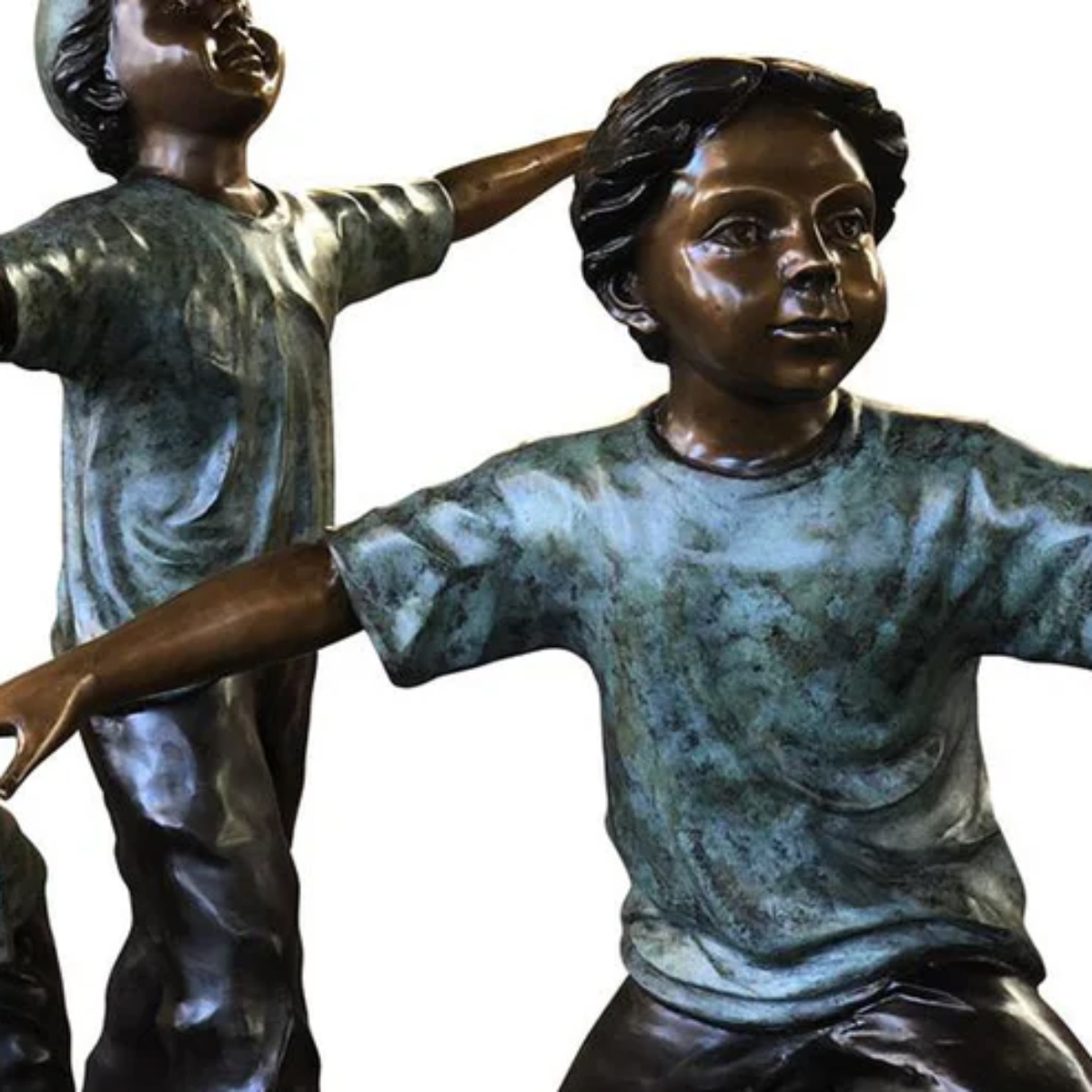 Kids Balancing Statue Outdoor