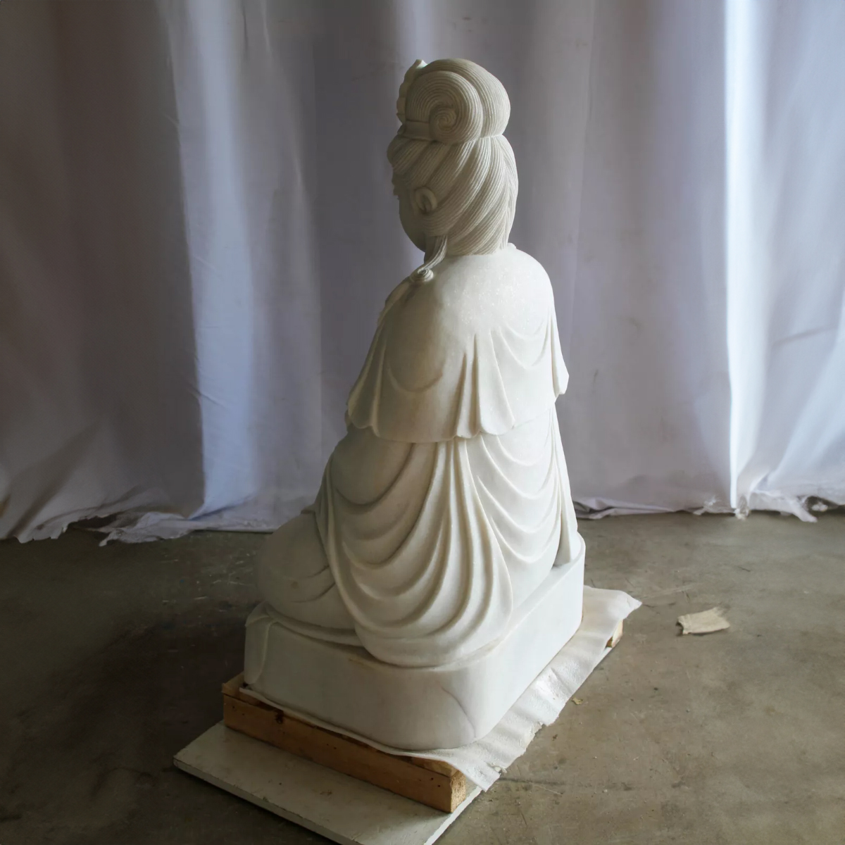 Kuan Yin Stone Statue