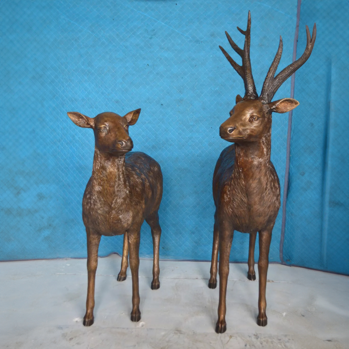 Large Deer Statues for Yard