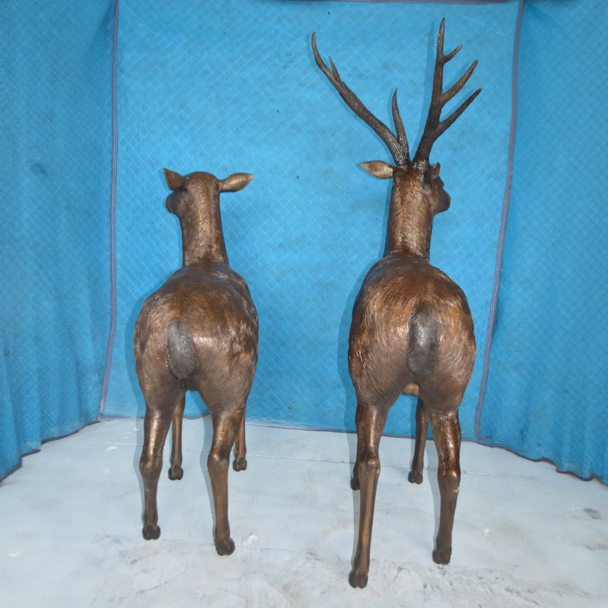Large Deer Statues for Yard