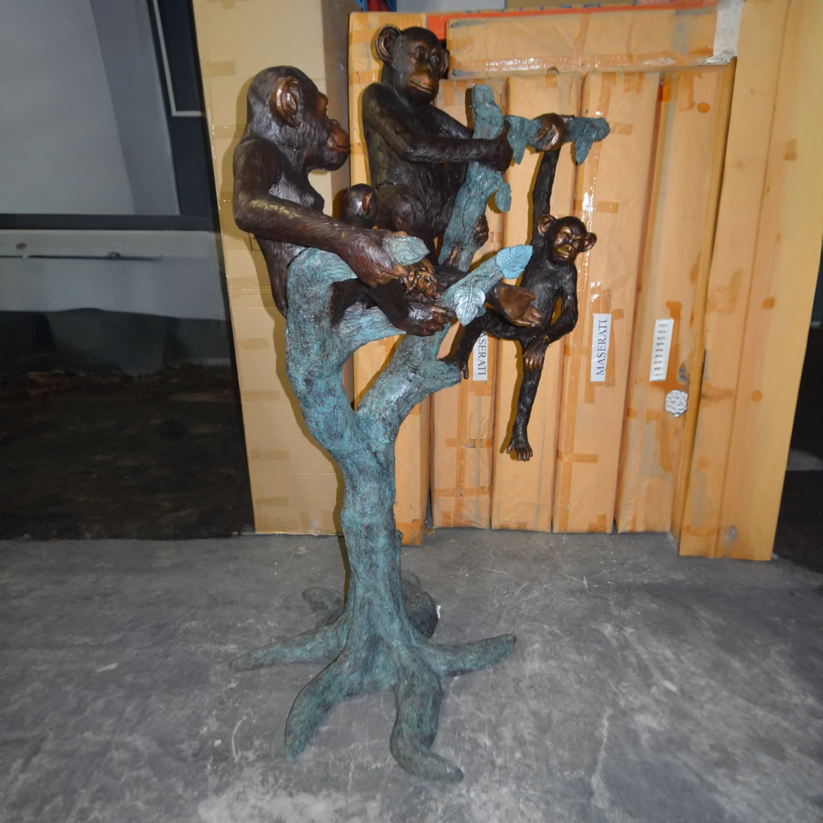 Monkey Outdoor Statue