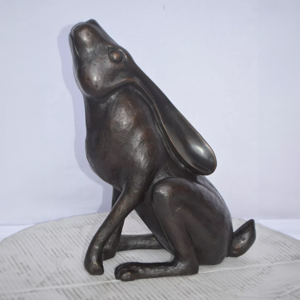 Moon Gazing Hare Statue