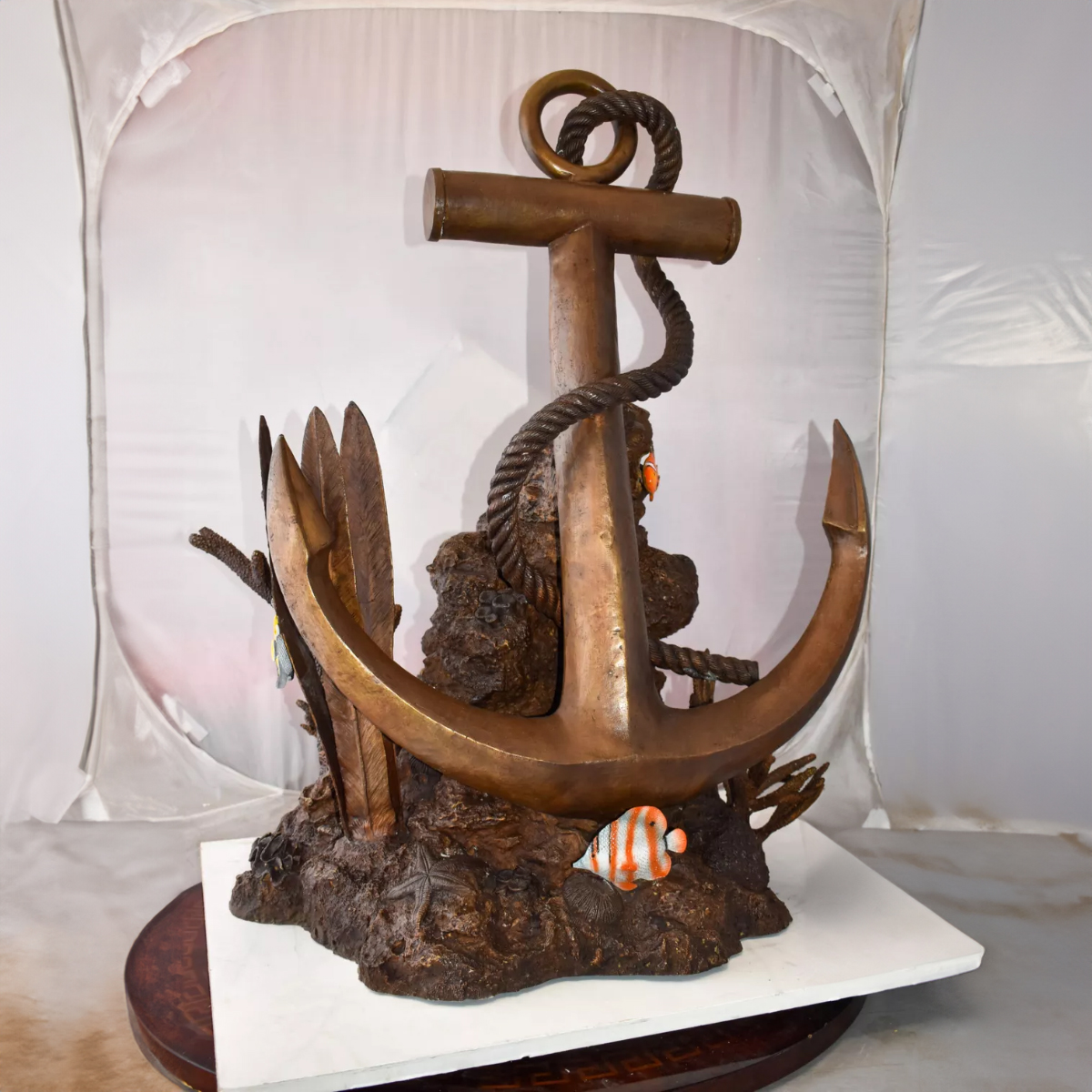 Outdoor Anchor Statue