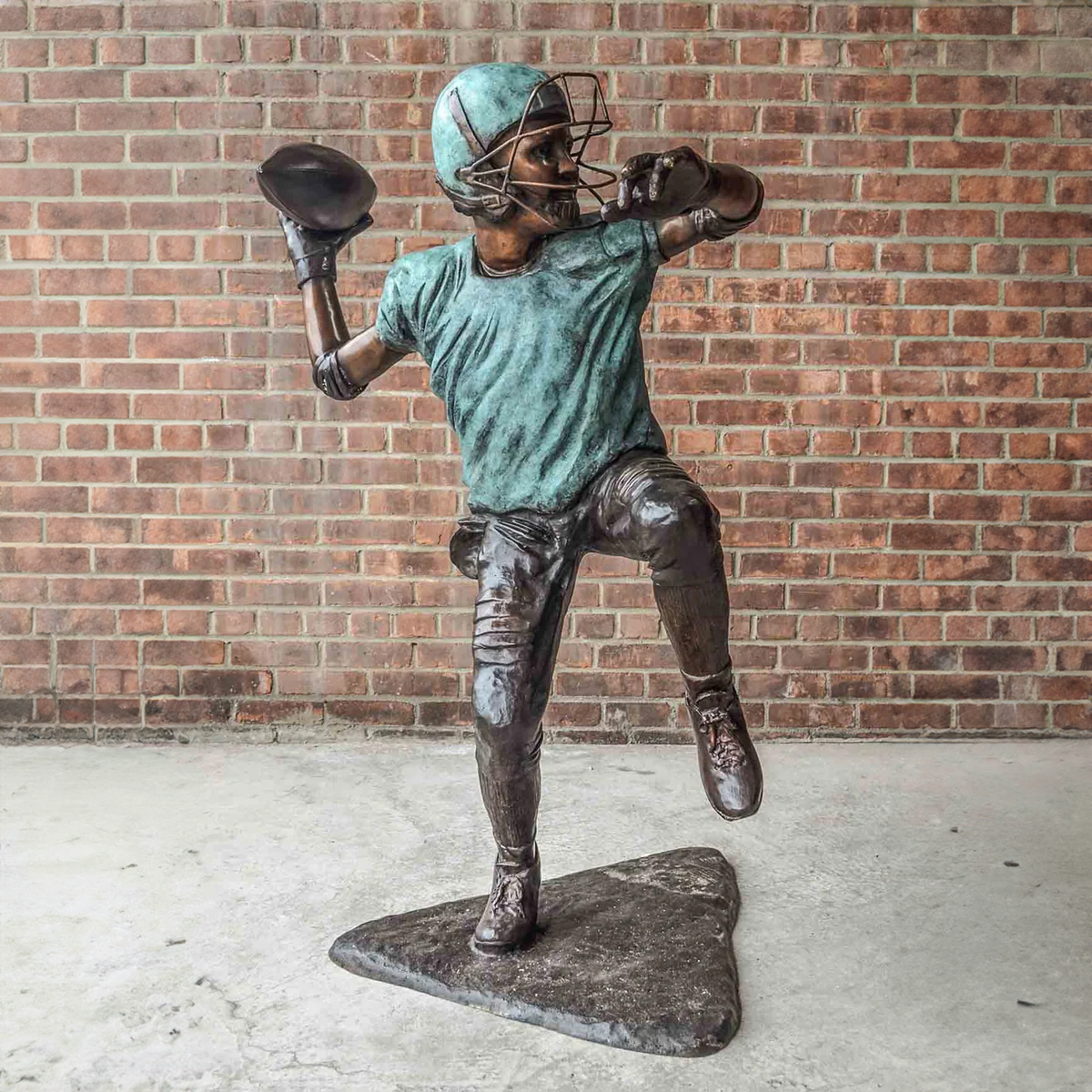 Quarterback Statue