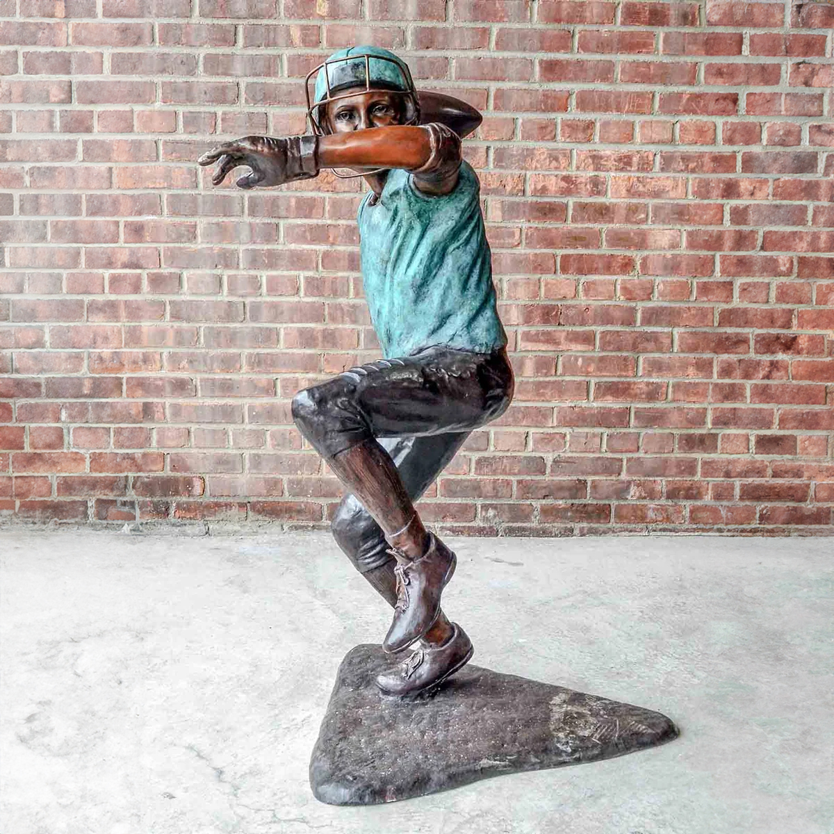 Quarterback Statue