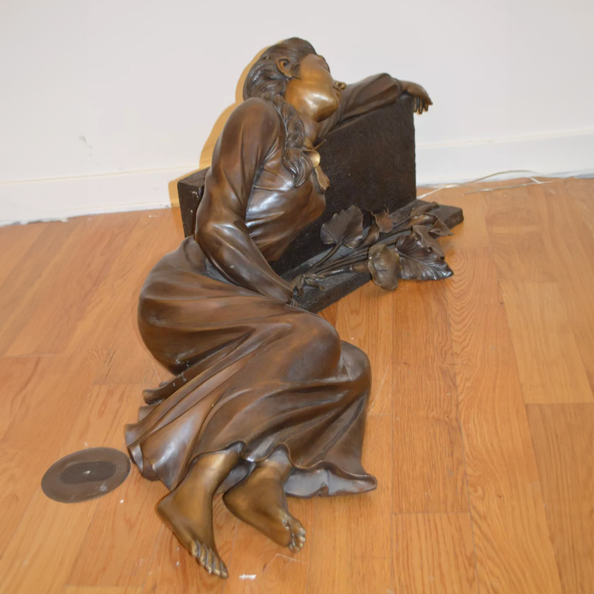 Sad Woman Statue