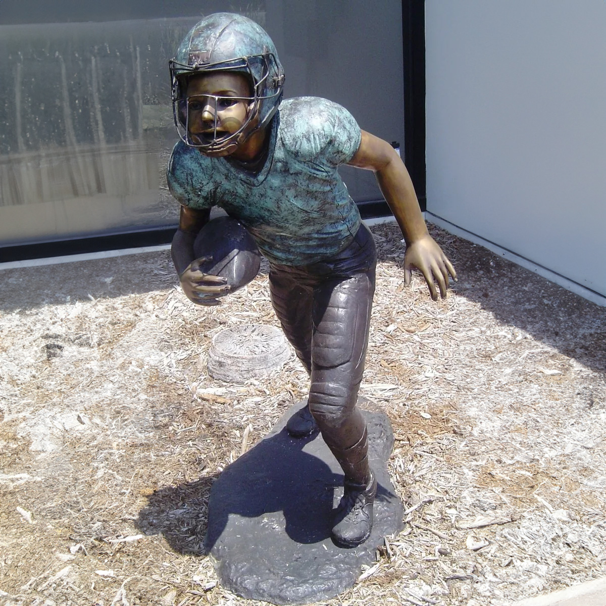 Statue Football Player