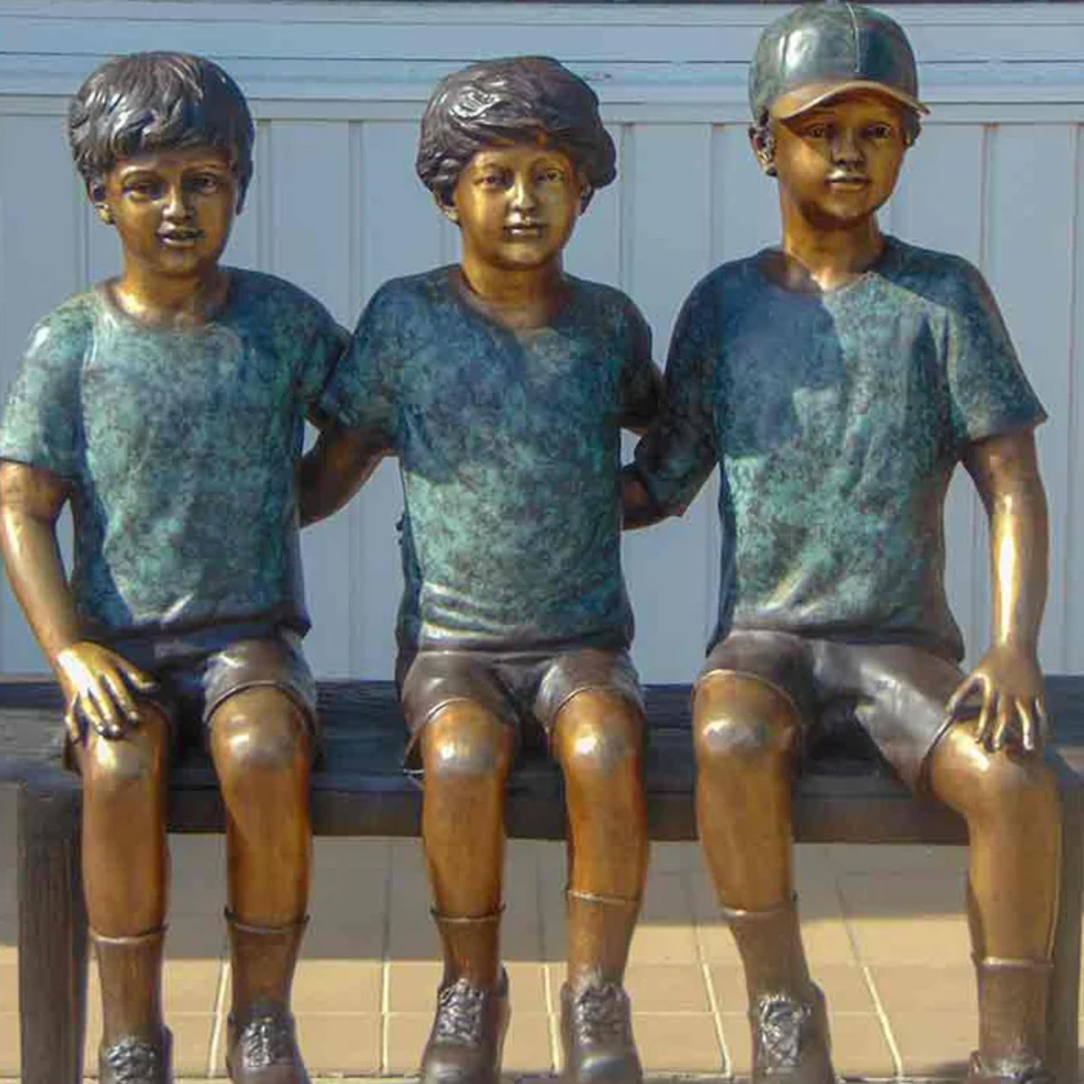 Substitute Boy Statue