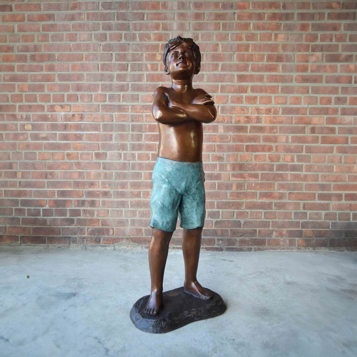 Young Swimmer Statue