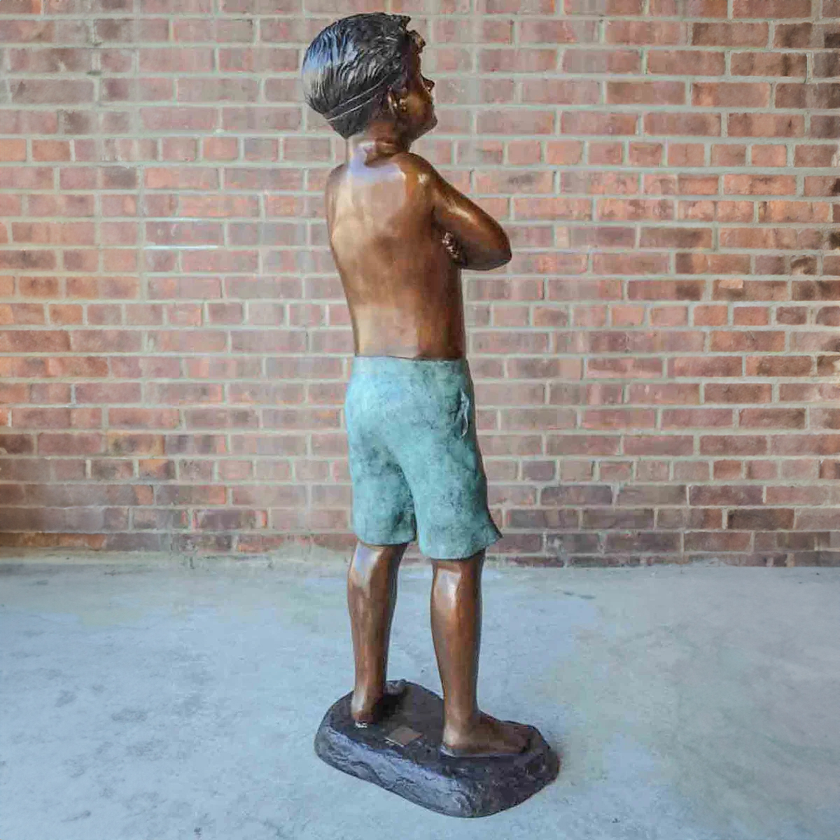 Young Swimmer Statue