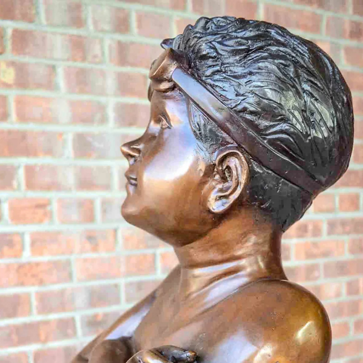 Young Swimmer Statue