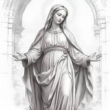 mary statue design