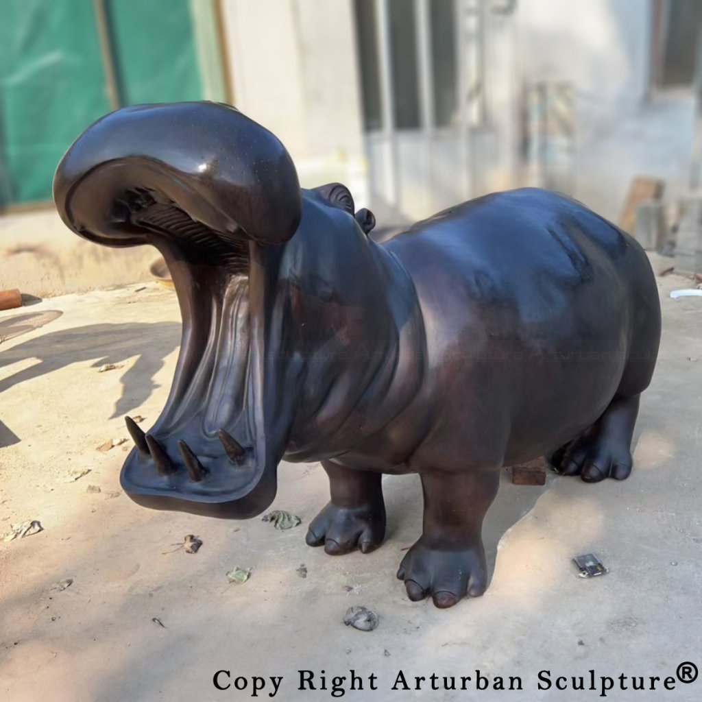 Bronze Hippo