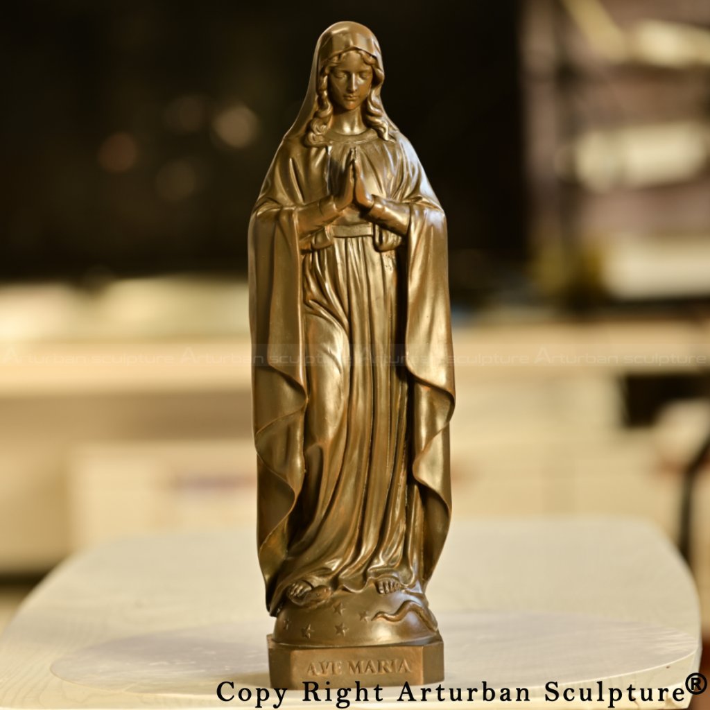 Statue of Mary Praying