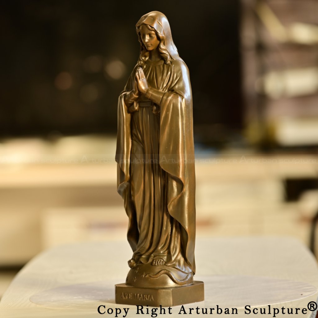 Statue of Mary Praying