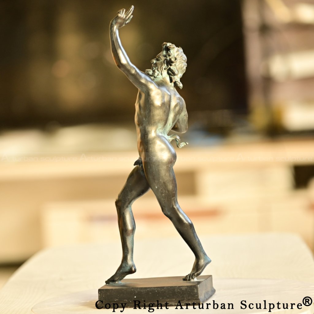 Dancing Faun Sculpture