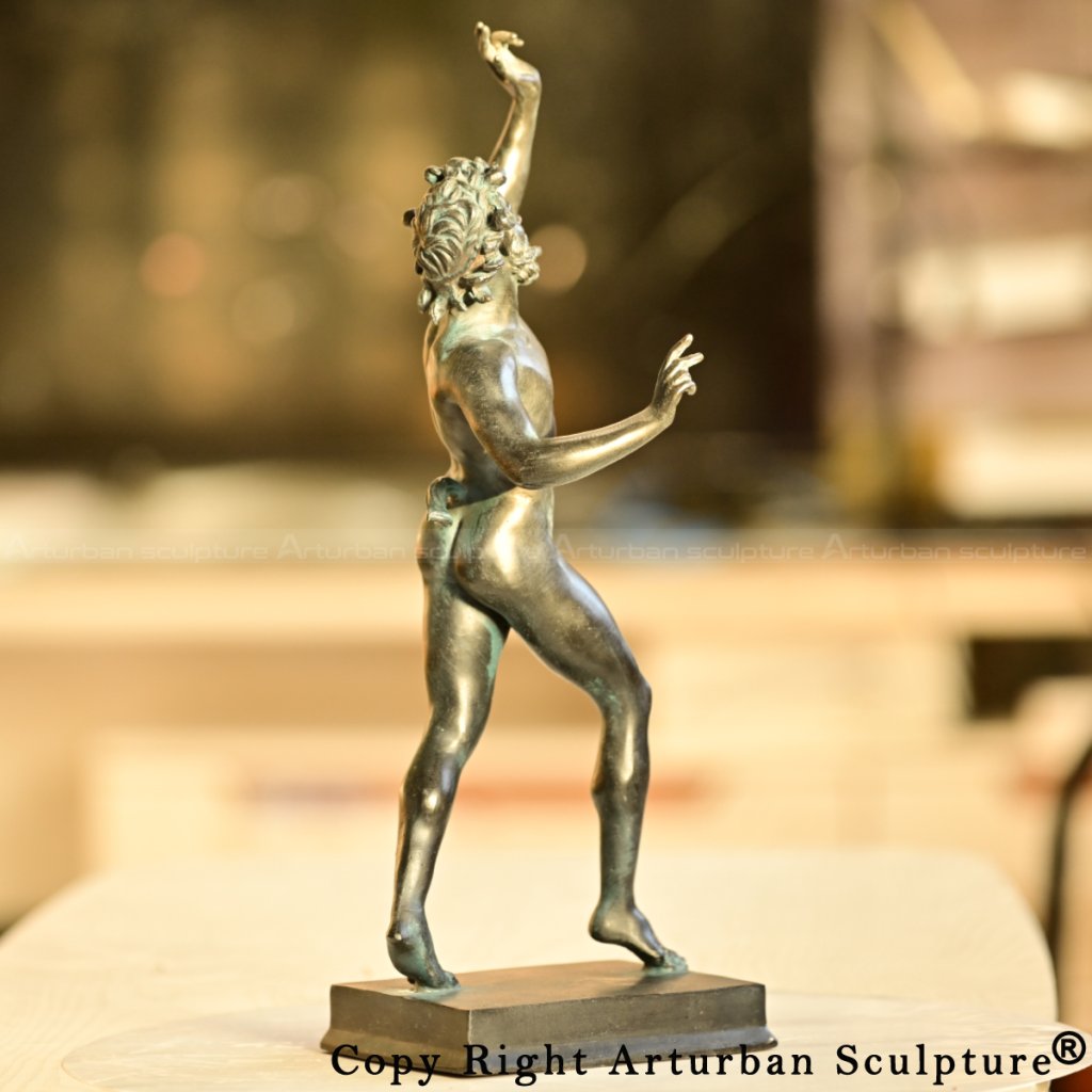 Dancing Faun Sculpture