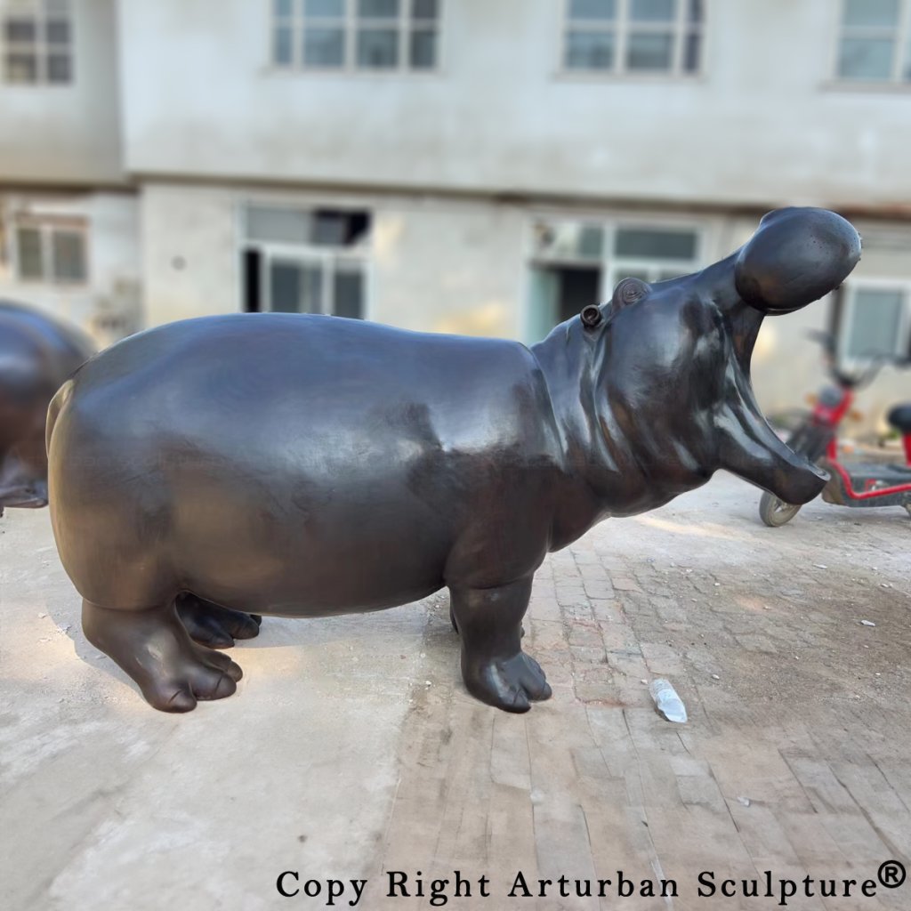 Bronze Hippo