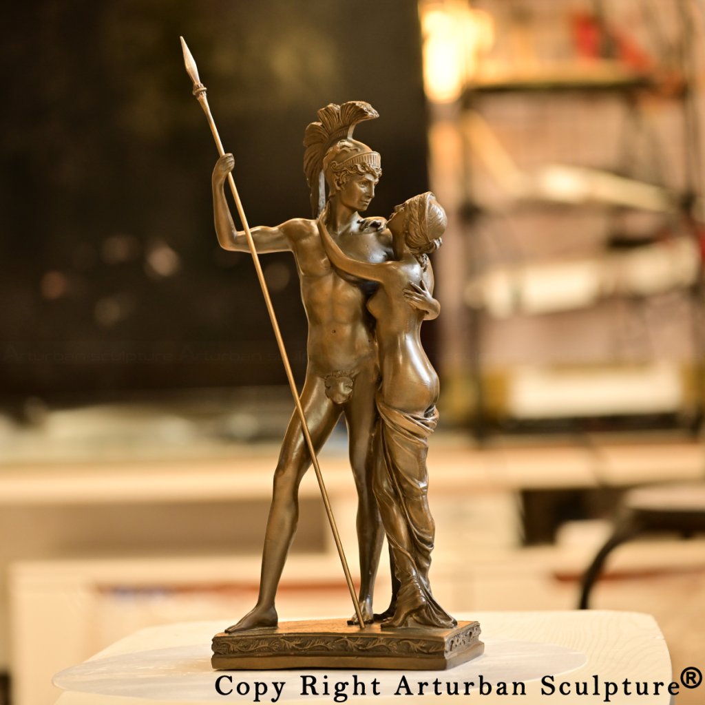 bronze Mars and Venus statue