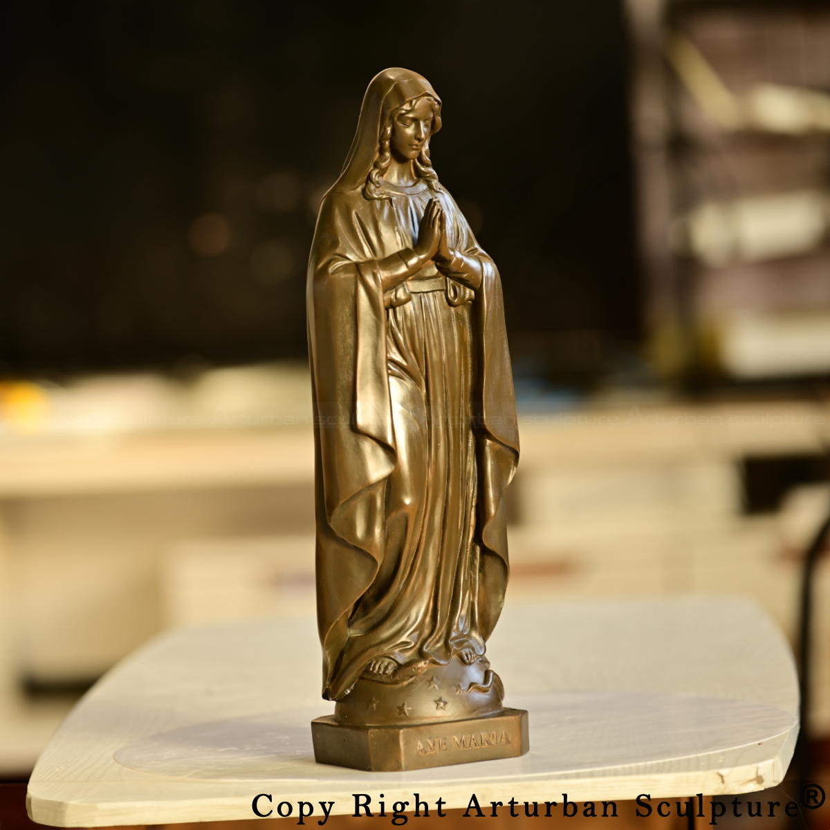 immaculate conception mary statue