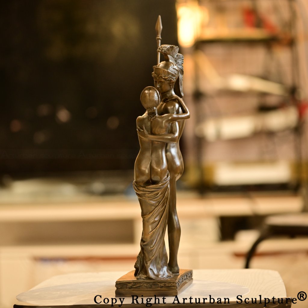 bronze Mars and Venus statue