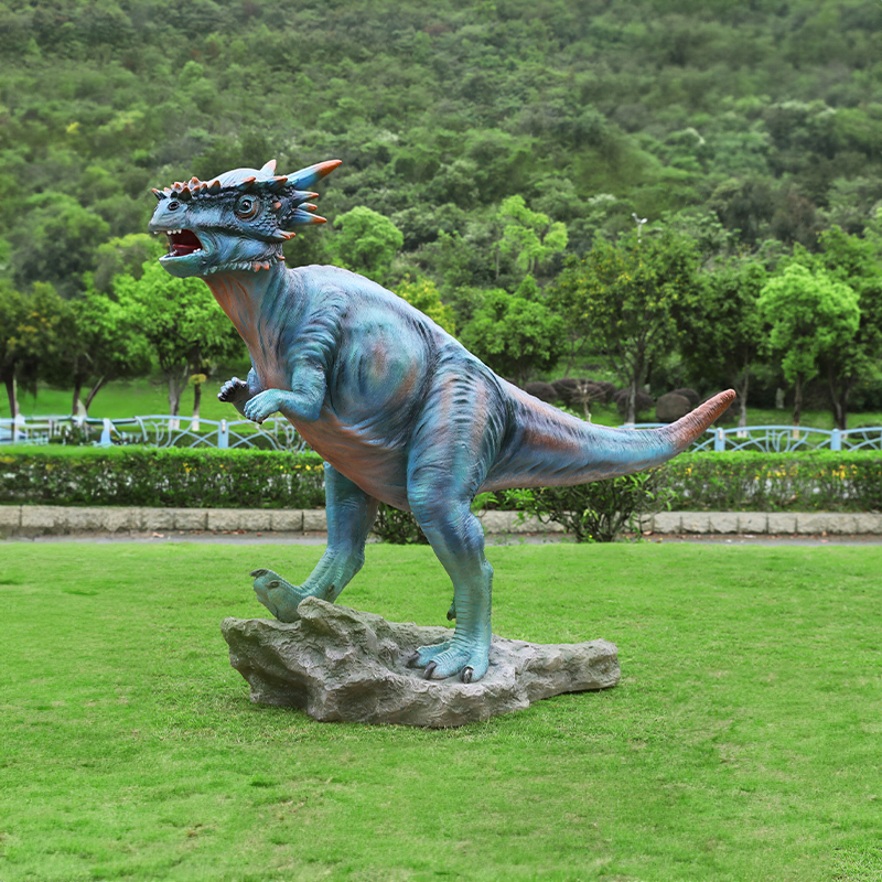 Backyard Dinosaur Statue