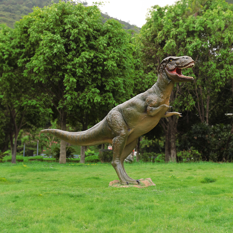 T Rex Lawn Statue