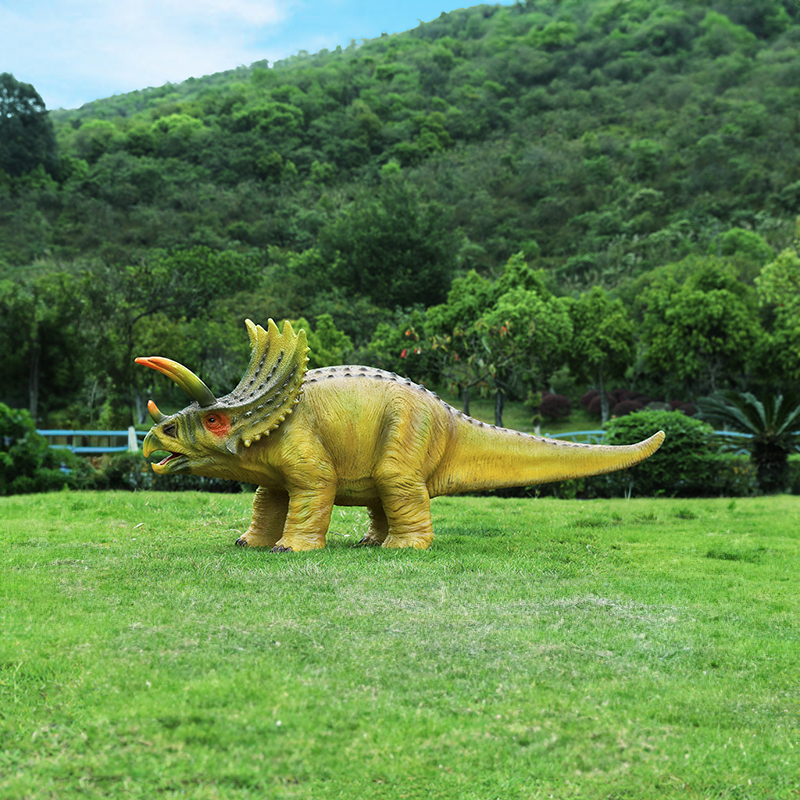 Triceratops Garden Statue