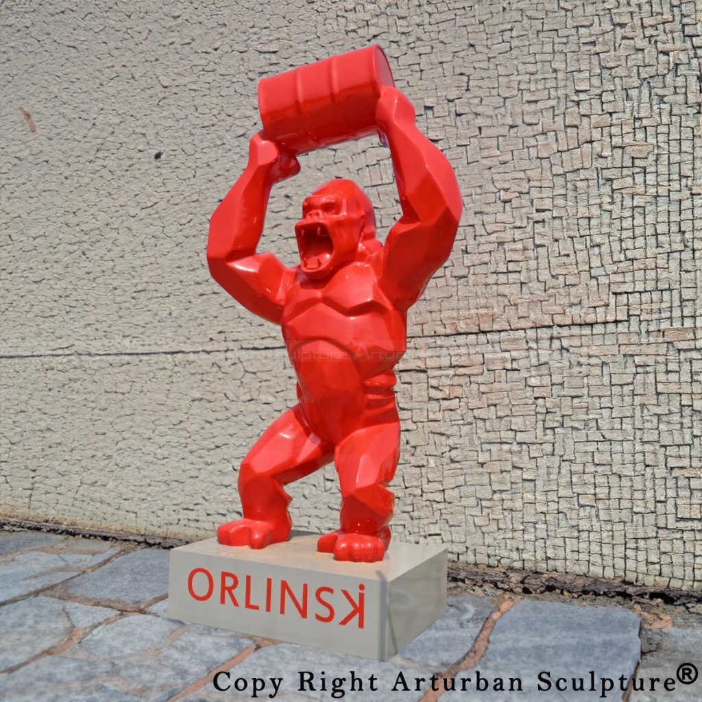 Giant Gorilla Statue for Sale