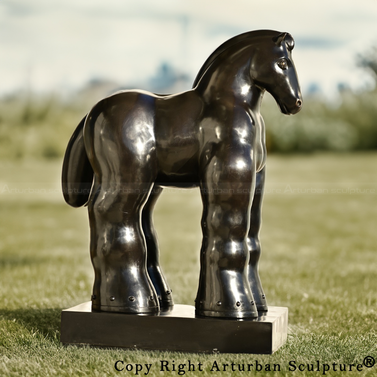 Botero Horse Statue