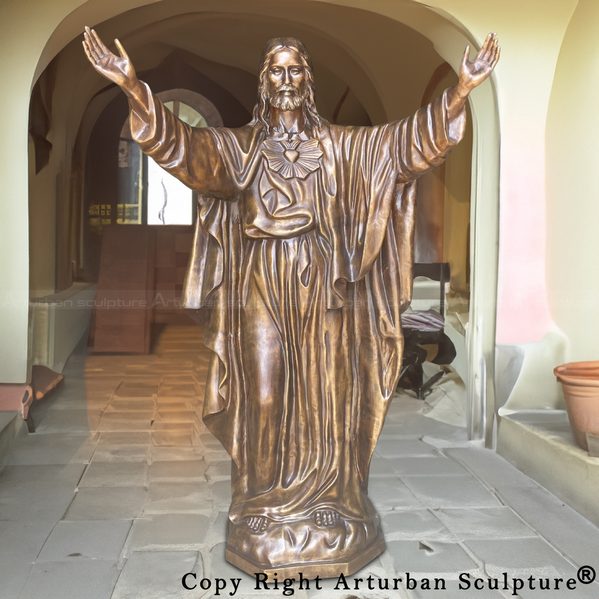 Catholic Statue of Jesus