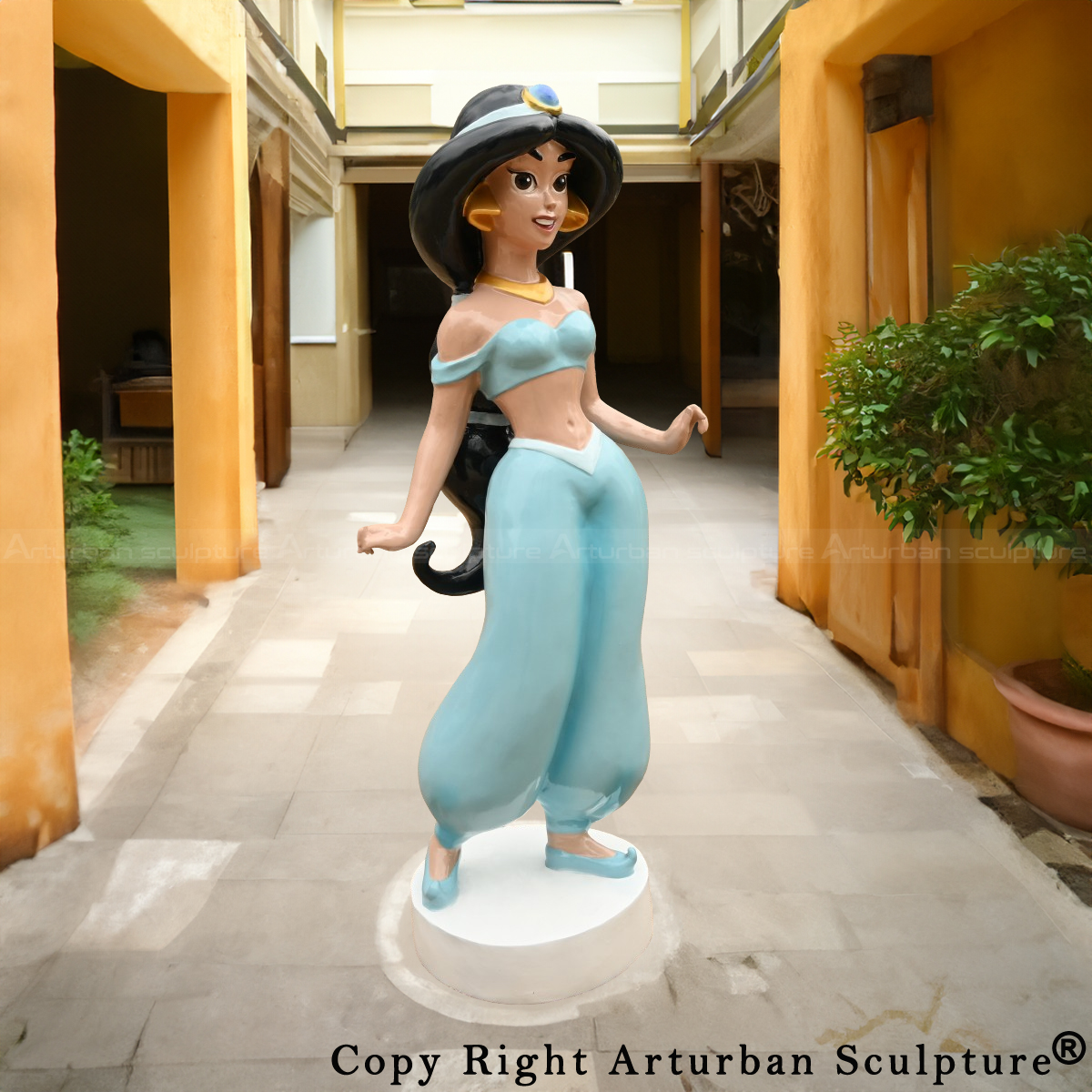 Disney Jasmine Statue