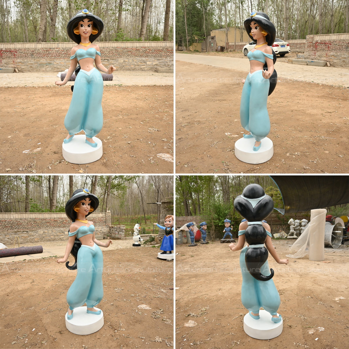 Disney Jasmine Statue