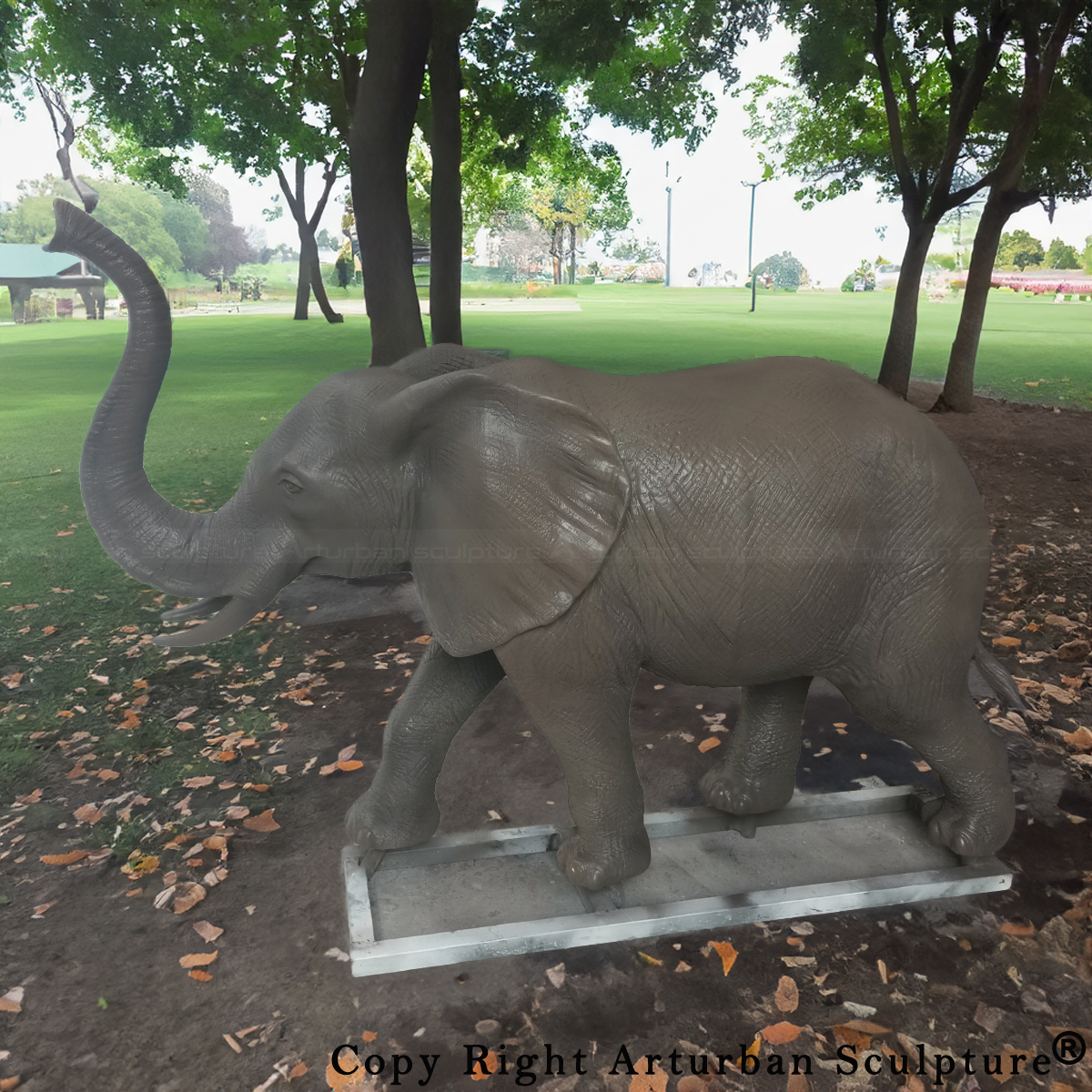 Elephant Trunk up Decor