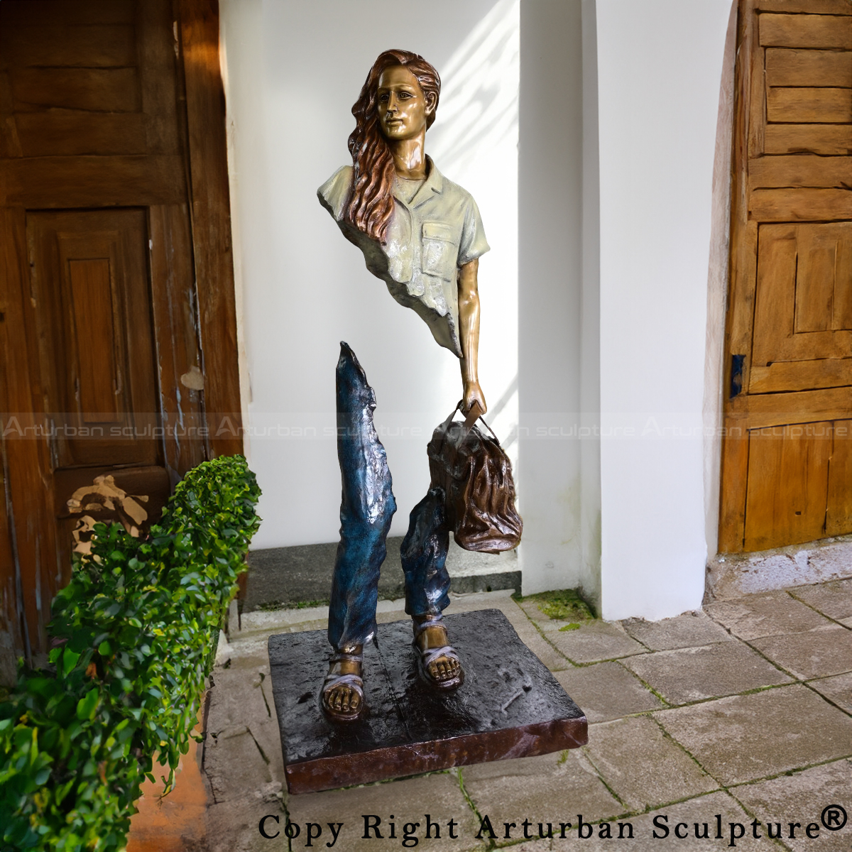 Frances Bruno Catalano Refugee Sculpture